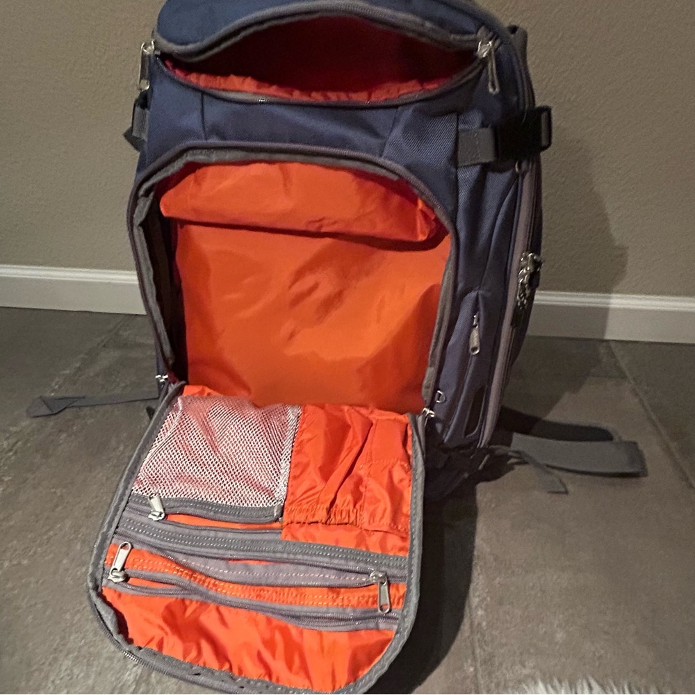 eBags Mother Lode Weekender Travel Backpack EB2146-22 Blue - Picture 8 of 9